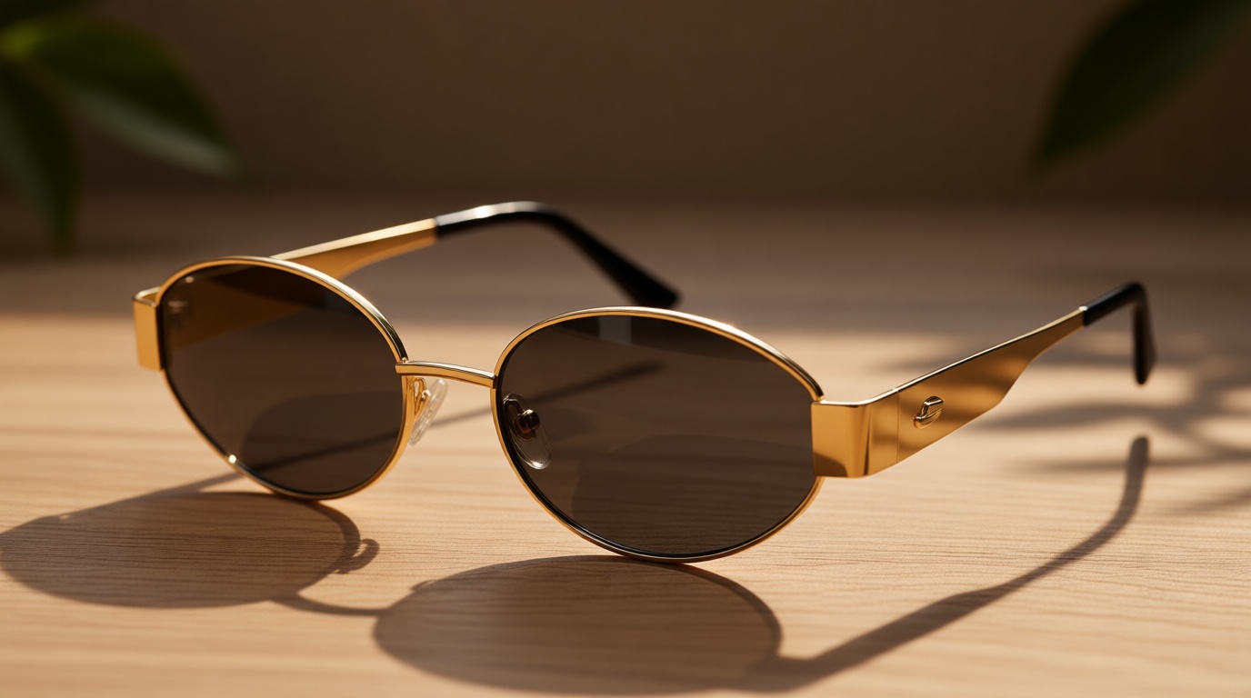 SOJOS Retro Oval Sunglasses for Women Trendy Classic Shades UV400 Protection SJ1256 Global Recycled Standard