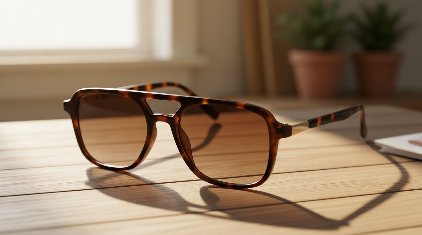 SOJOS Retro Aviator Sunglasses for Women Men,Trendy Rectangle Womens Mens Shades Sun Glasses SJ2202 Global Recycled Standard