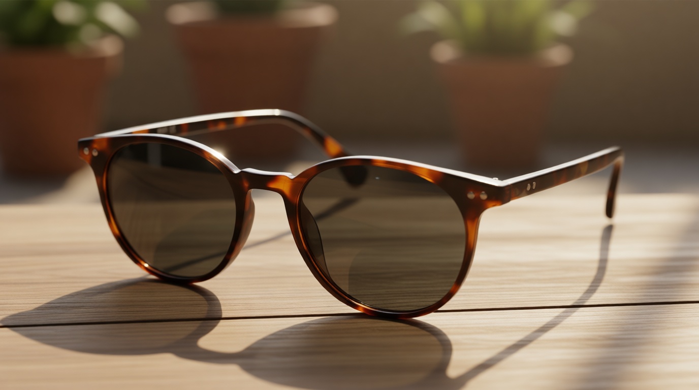 SOJOS Small Round Classic Polarized Sunglasses for Women Men Vintage Style UV400 Lens MAY SJ2113 Global Recycled Standard