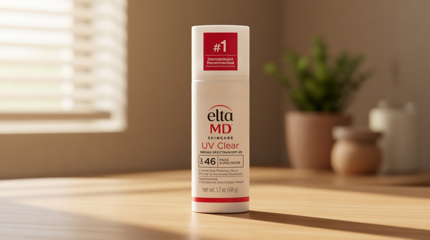 EltaMD UV Clear Face Sunscreen, Oil Free Sunscreen for Sensitive Skin with Zinc Oxide, Dermatologist Recommended