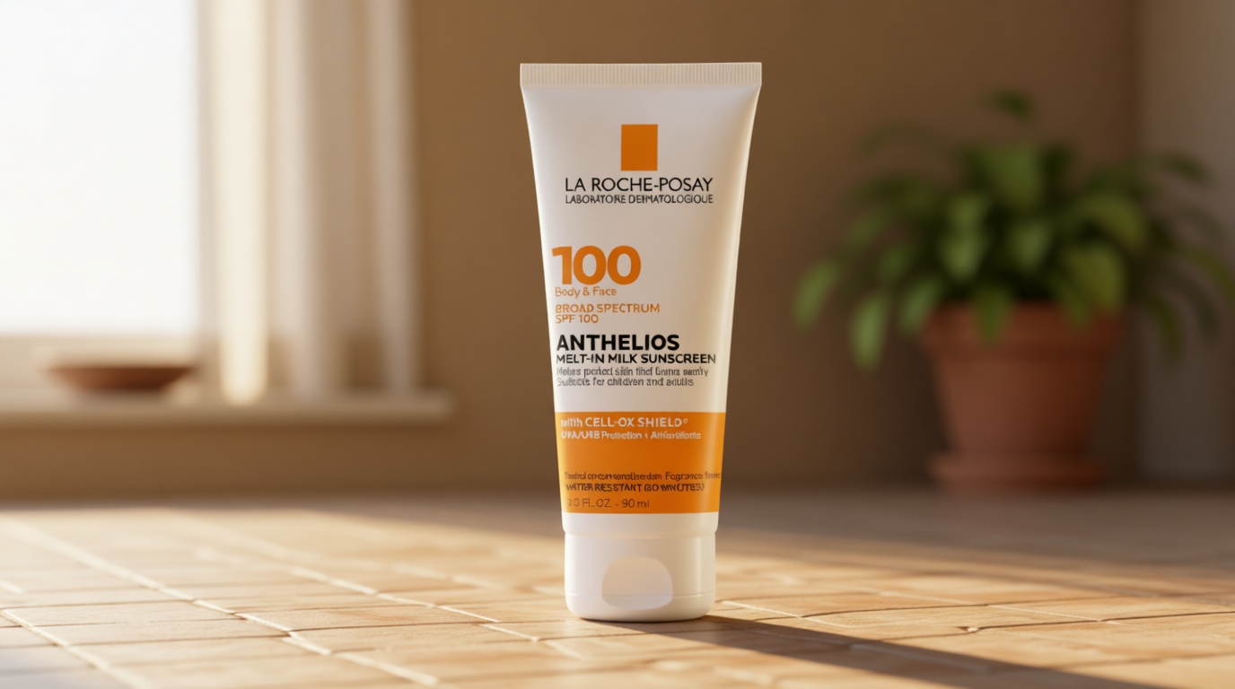 La Roche-Posay Anthelios Melt-In Milk Sunscreen SPF 100, Sunscreen For Body & Face