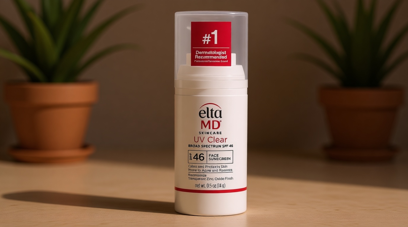 EltaMD UV Clear Face Sunscreen, Oil Free Sunscreen for Sensitive Skin with Zinc Oxide, Dermatologist Recommended