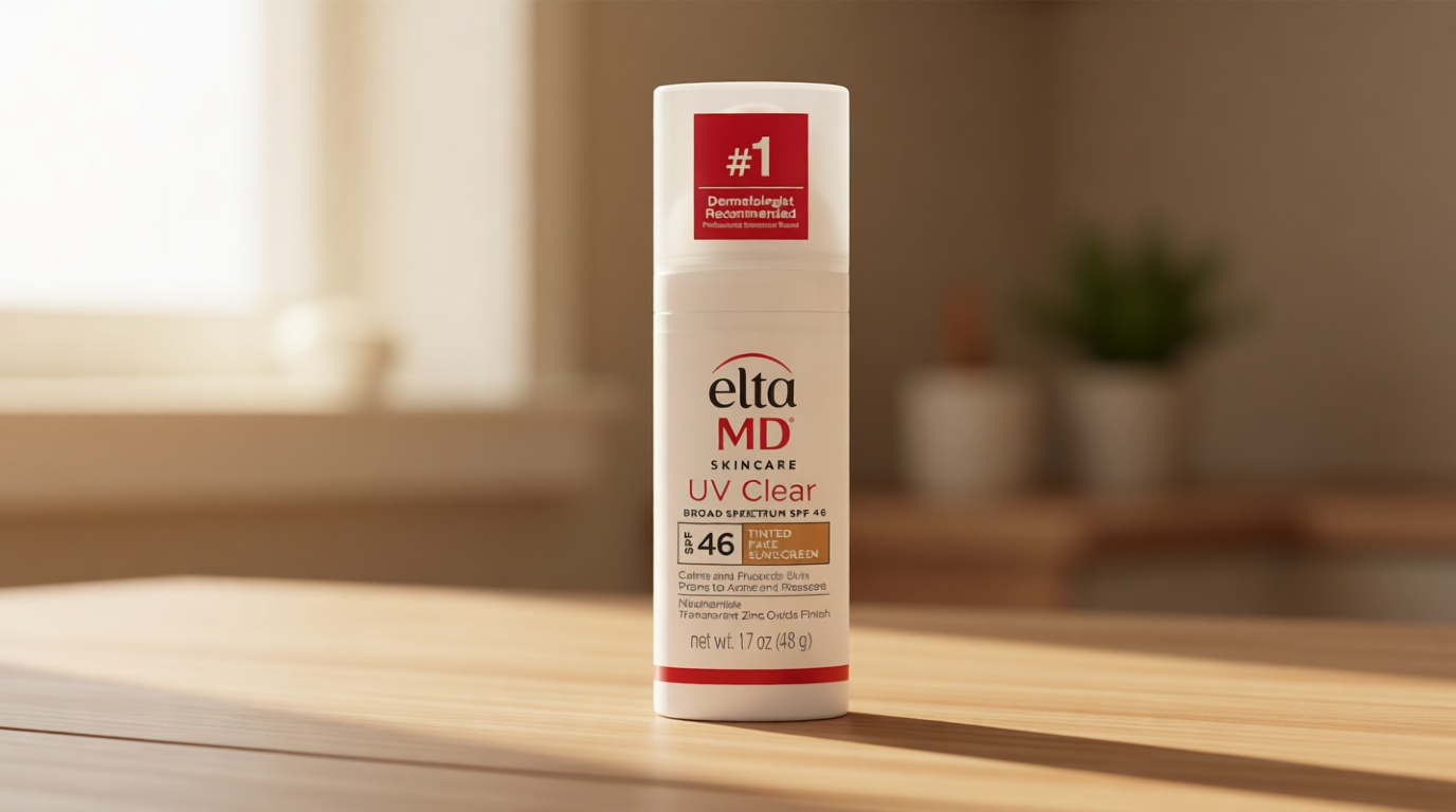 EltaMD UV Clear Face Sunscreen, Oil Free Sunscreen for Sensitive Skin with Zinc Oxide, Dermatologist Recommended