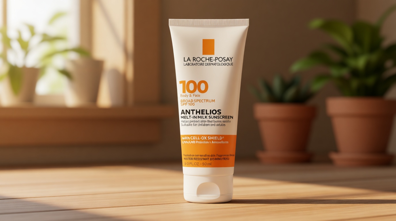 La Roche-Posay Anthelios Melt-In Milk Sunscreen SPF 100, Sunscreen For Body & Face