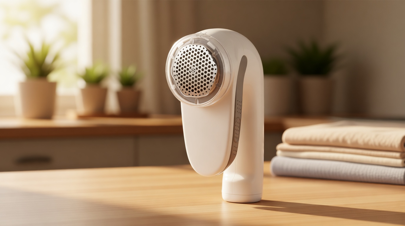 Conair Fabric Shaver and Lint Remover, Rechargeable Portable Clothes Shaver with 3 Settings, Fuzz Remover for Sweaters, Clothing, and Furniture, Large 2-Inch Shaving Head, White