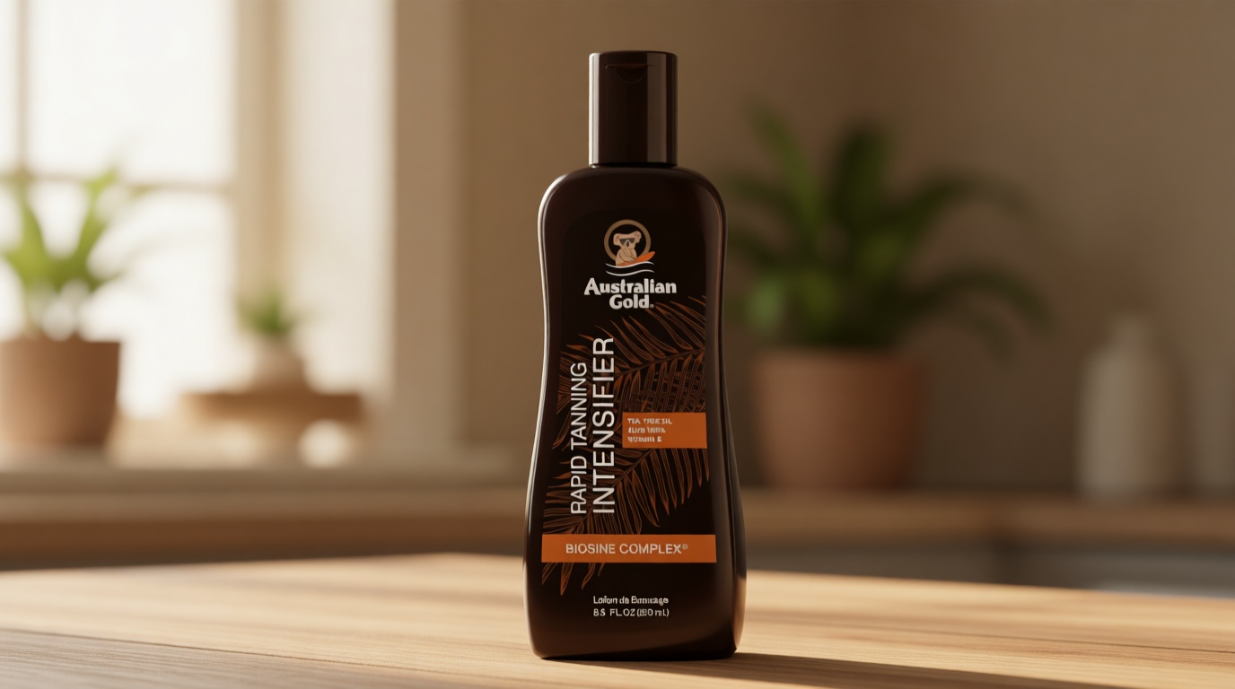 Australian Gold Rapid Tanning Intensifier Lotion, 8.5 Fl Oz | With Tea Tree Oil and Aloe Vera | Vitamin E
