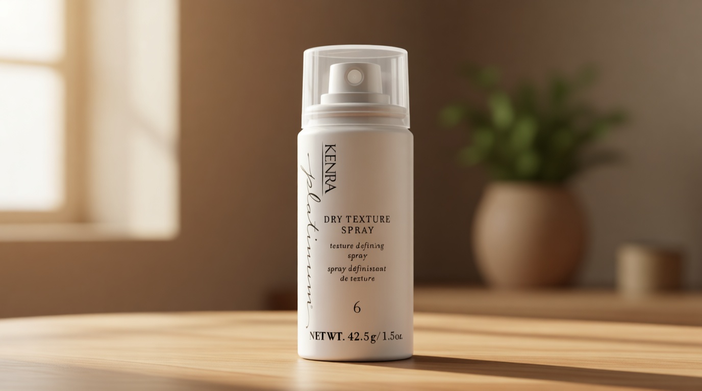 Kenra Platinum Dry Texture Spray 6 | Texture Defining Styler | Increases Texture & Fullness | Absorbs Oils & Impurities | Ultra-Lightweight, Non-Drying Formulation | All Hair Types