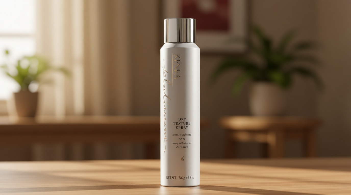 Kenra Platinum Dry Texture Spray 6 | Texture Defining Styler | Increases Texture & Fullness | Absorbs Oils & Impurities | Ultra-Lightweight, Non-Drying Formulation | All Hair Types