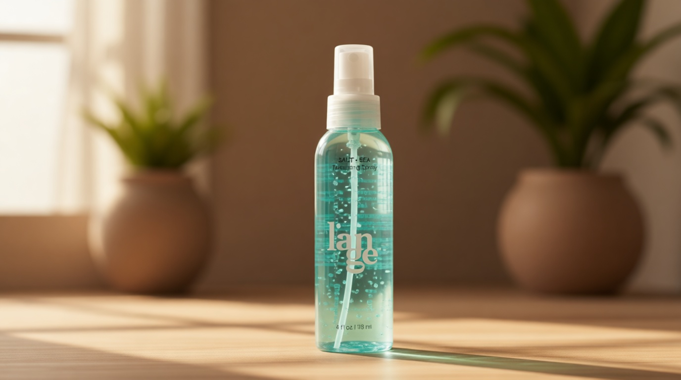 L'ANGE HAIR Sea Salt Texturizing Spray | Effortless Beachy Waves, Volume & Touchable Hold | Mineral-Infused Lightweight Texture Spray for Soft, Natural Finish | 4 oz