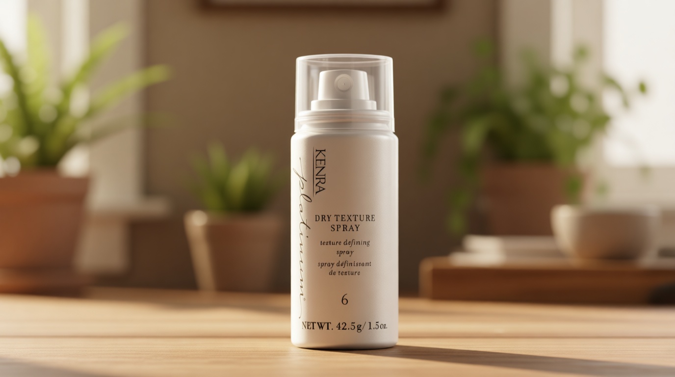 Kenra Platinum Dry Texture Spray 6 | Texture Defining Styler | Increases Texture & Fullness | Absorbs Oils & Impurities | Ultra-Lightweight, Non-Drying Formulation | All Hair Types