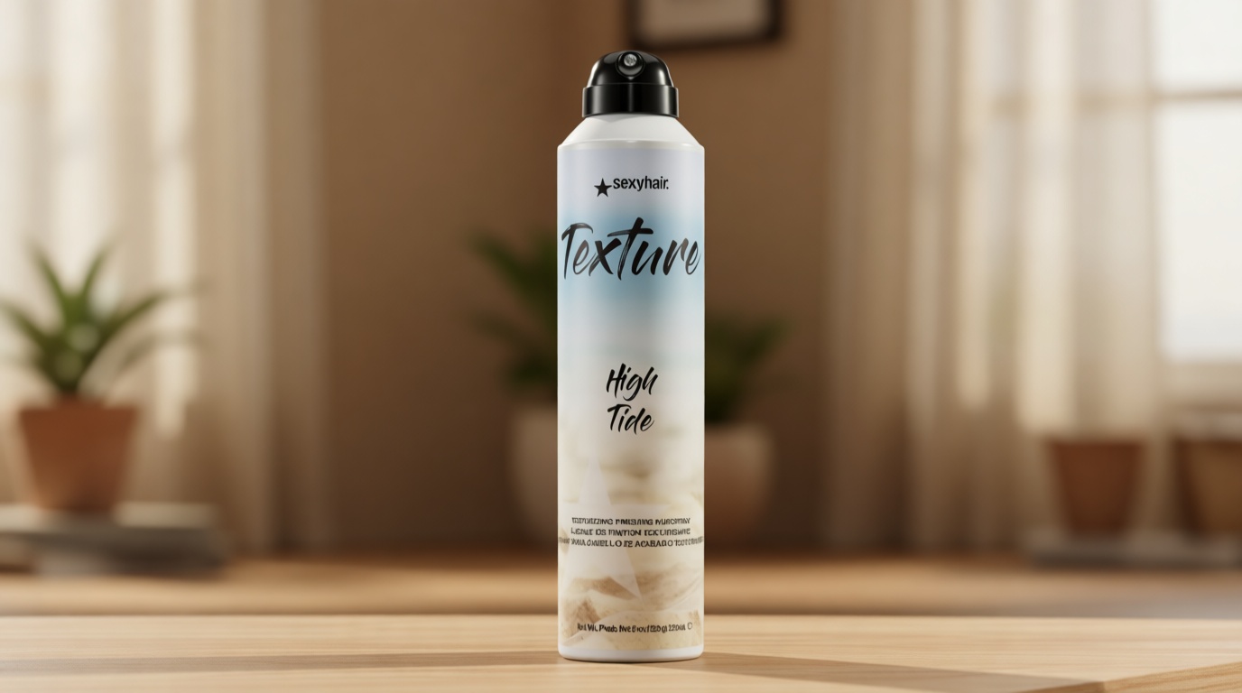 SexyHair Texture High Tide Texturizing Finishing Hairspray, 8 Oz | Maintains Natural Shine | Up to 24 Hour Humidity Resistance | All Hair Types