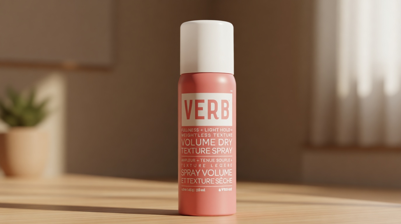 VERB Volume Dry Texture Spray- Boosts Volume, Adds Fullness & Weightless Grit - Sulfate, Paraben and Gluten Free