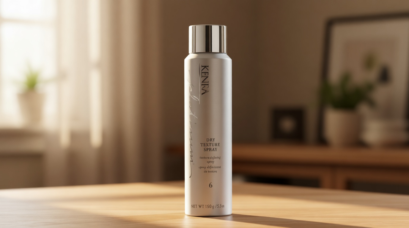 Kenra Platinum Dry Texture Spray 6 | Texture Defining Styler | Increases Texture & Fullness | Absorbs Oils & Impurities | Ultra-Lightweight, Non-Drying Formulation | All Hair Types