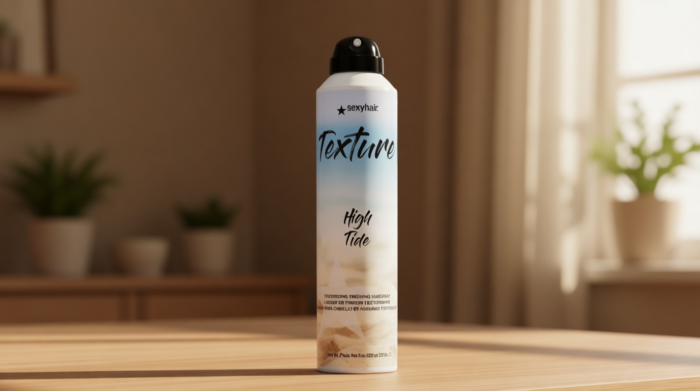 SexyHair Texture High Tide Texturizing Finishing Hairspray, 8 Oz | Maintains Natural Shine | Up to 24 Hour Humidity Resistance | All Hair Types