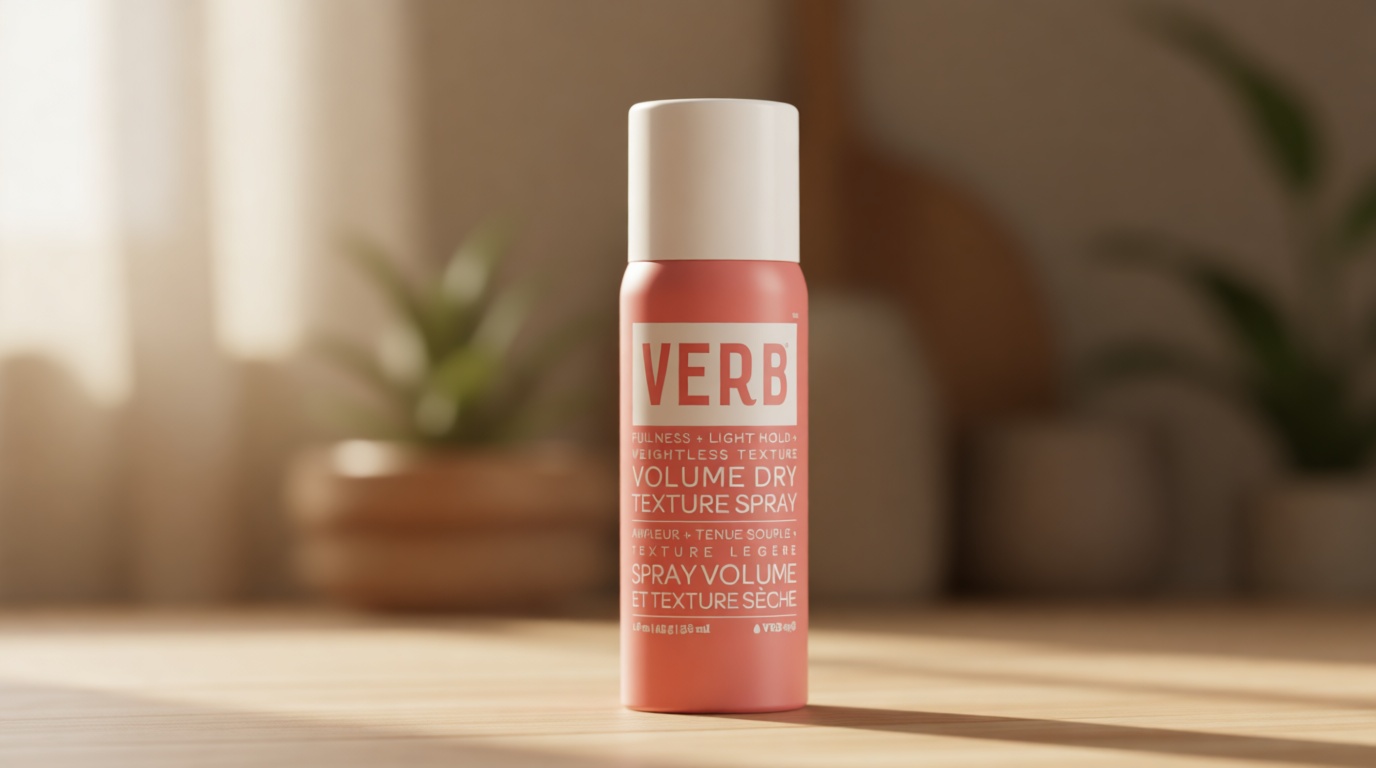 VERB Volume Dry Texture Spray- Boosts Volume, Adds Fullness & Weightless Grit - Sulfate, Paraben and Gluten Free