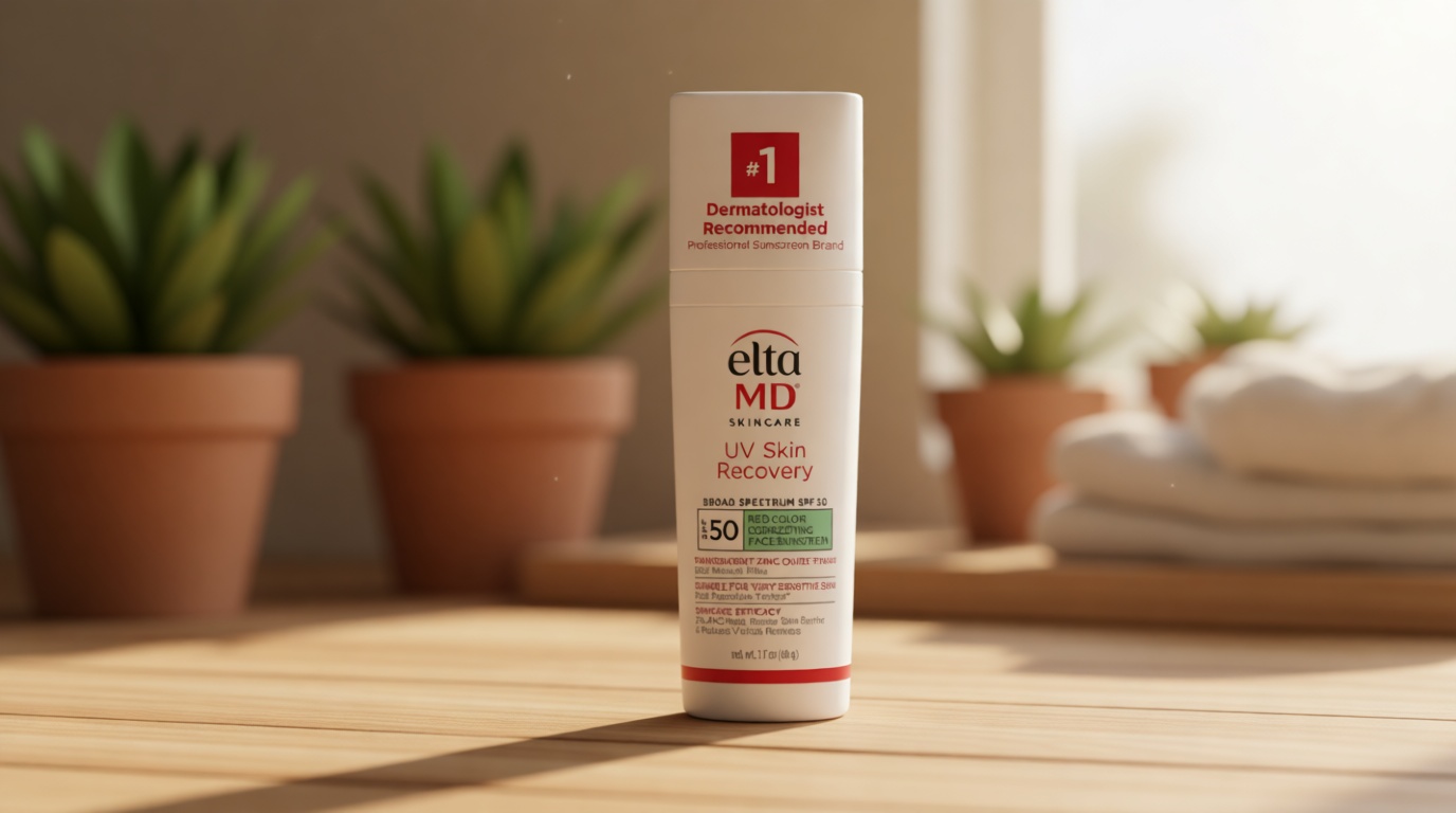 EltaMD UV Skin Recovery Face Sunscreen with Zinc Oxide, All Mineral, Safe for Sensitive Skin SPF 50