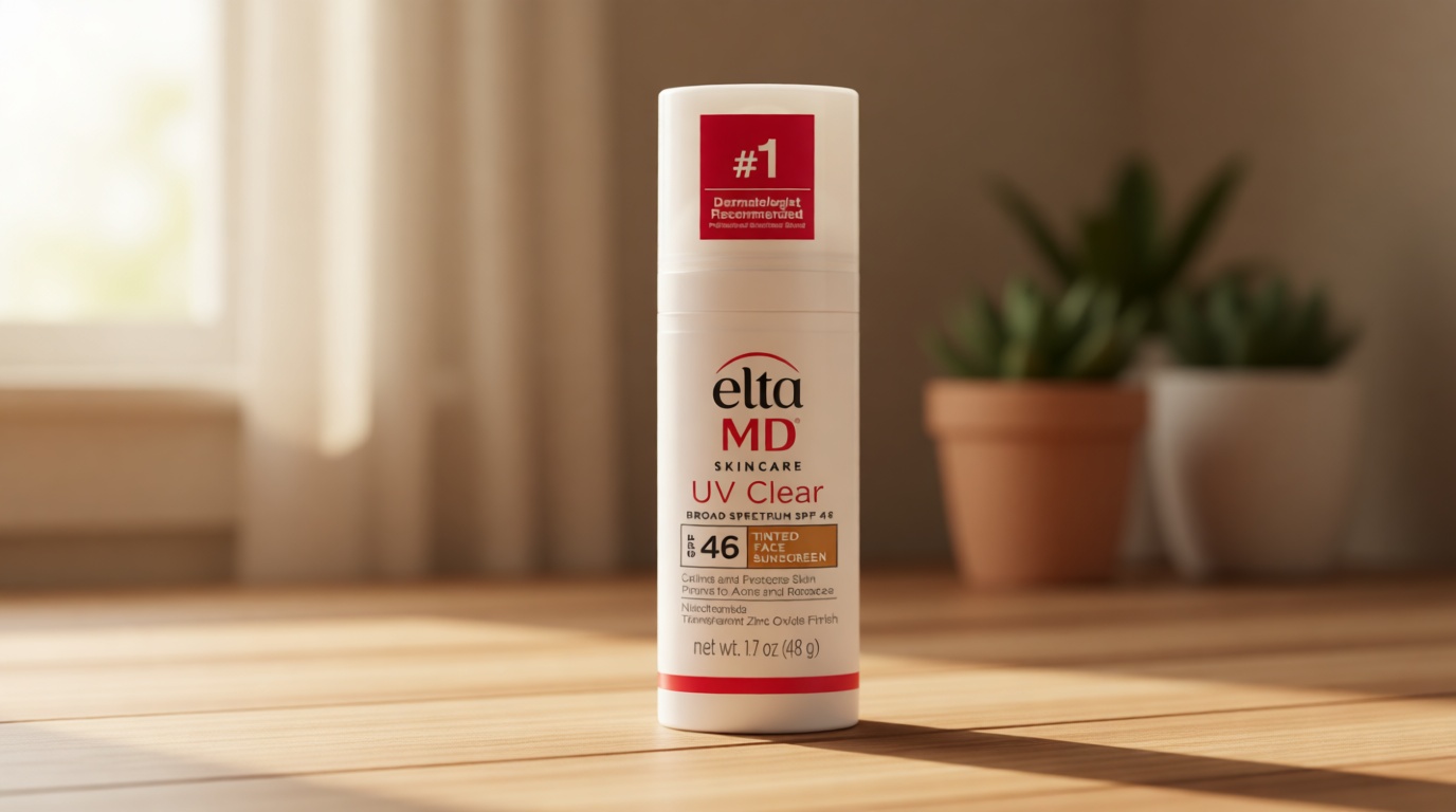 EltaMD UV Clear Face Sunscreen, Oil Free Sunscreen for Sensitive Skin with Zinc Oxide, Dermatologist Recommended