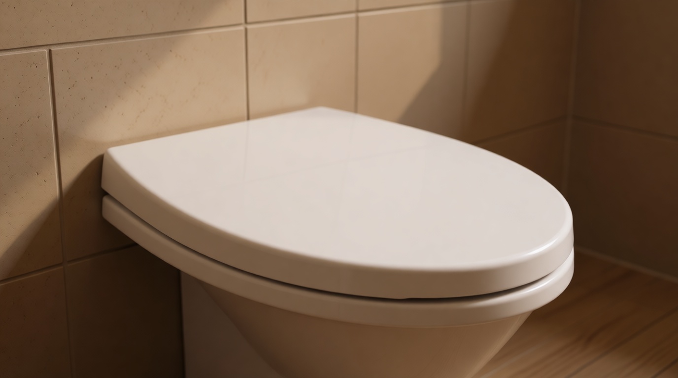 Delta Faucet Morgan Elongated Slow-Close White Toilet Seat with Non-Slip Seat Bumpers, White 811903-WH