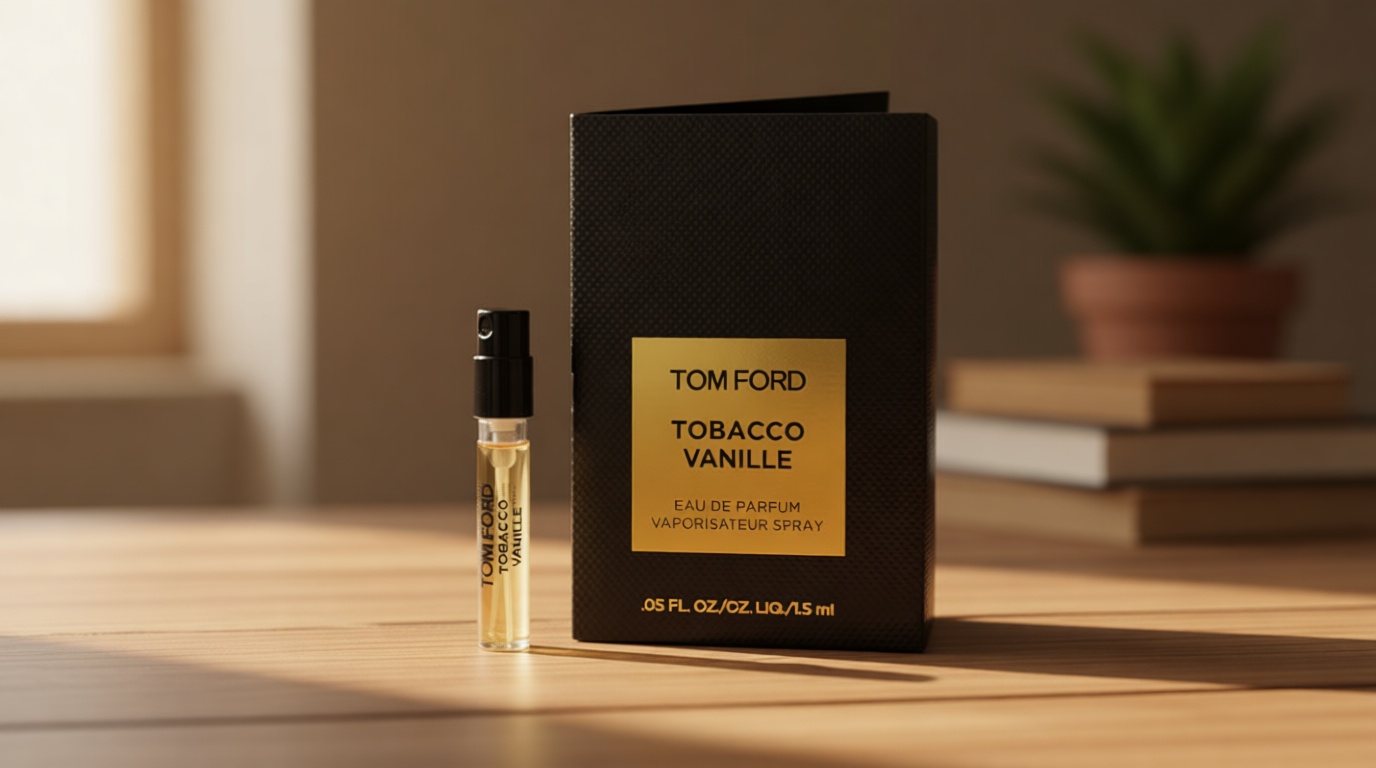 Tom Ford Tobacco Vanille Sampler Spray Vial 0.05oz/ 1.5ml. New in card