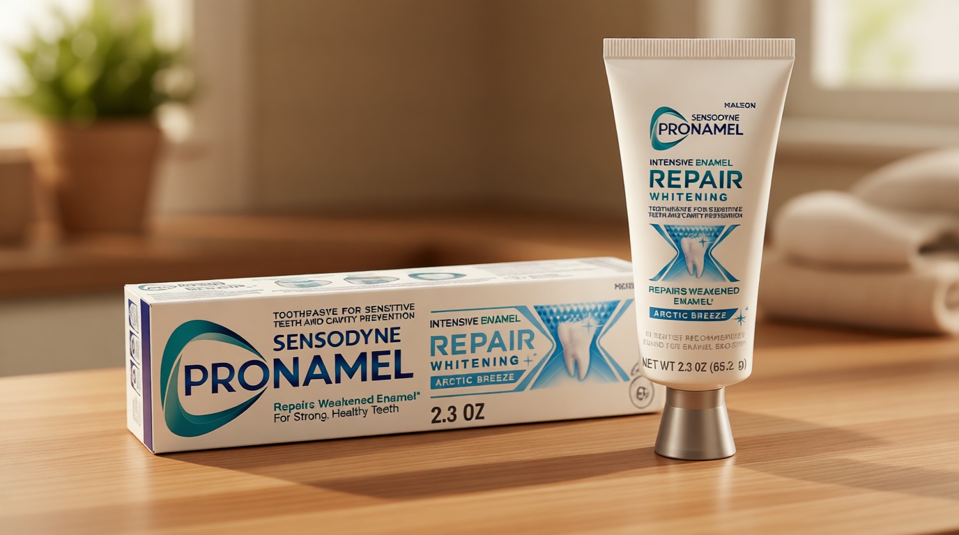 Sensodyne Pronamel Intensive Enamel Repair Toothpaste for Sensitive Teeth and Cavity Protection