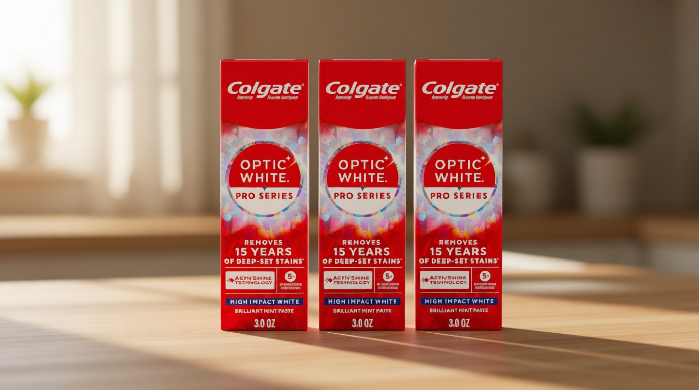 Colgate Optic White Pro Series High Impact White Teeth Whitening Toothpaste