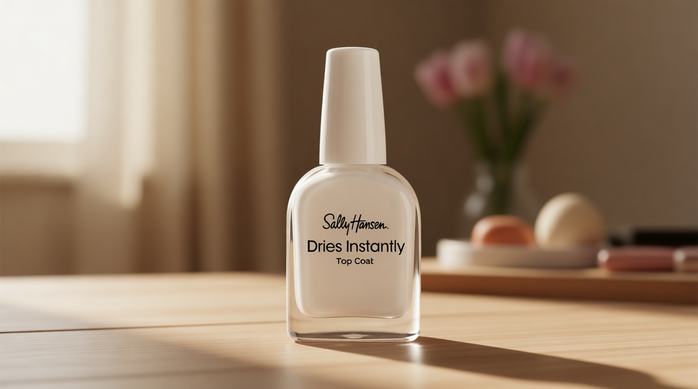 Sally Hansen Insta-Dri®, Dries Instantly Top Coat, Quick Dry, Long Lasting, Streak-Free Shine, Clear Nail Polish