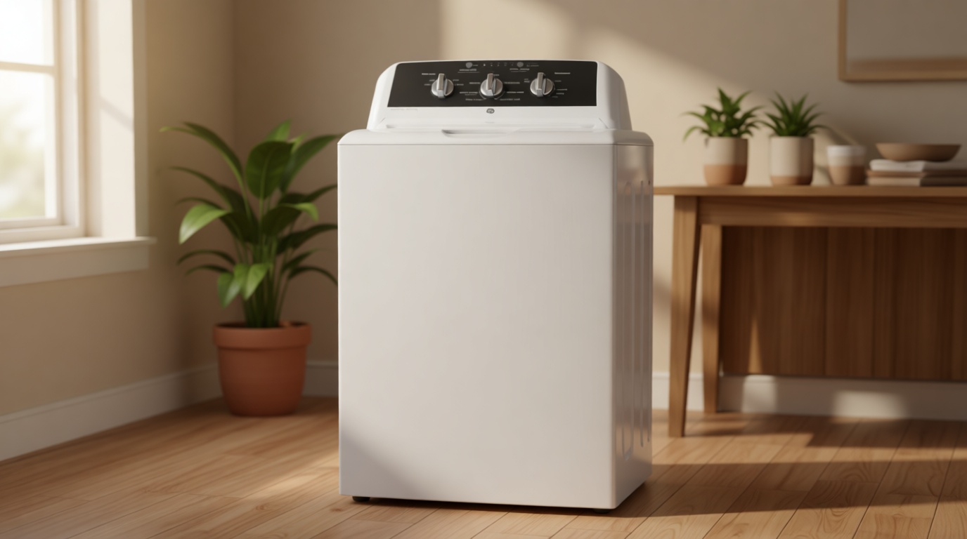 GE GTW525ACWWB 4.3 Cu. Ft. White Top Load Washer