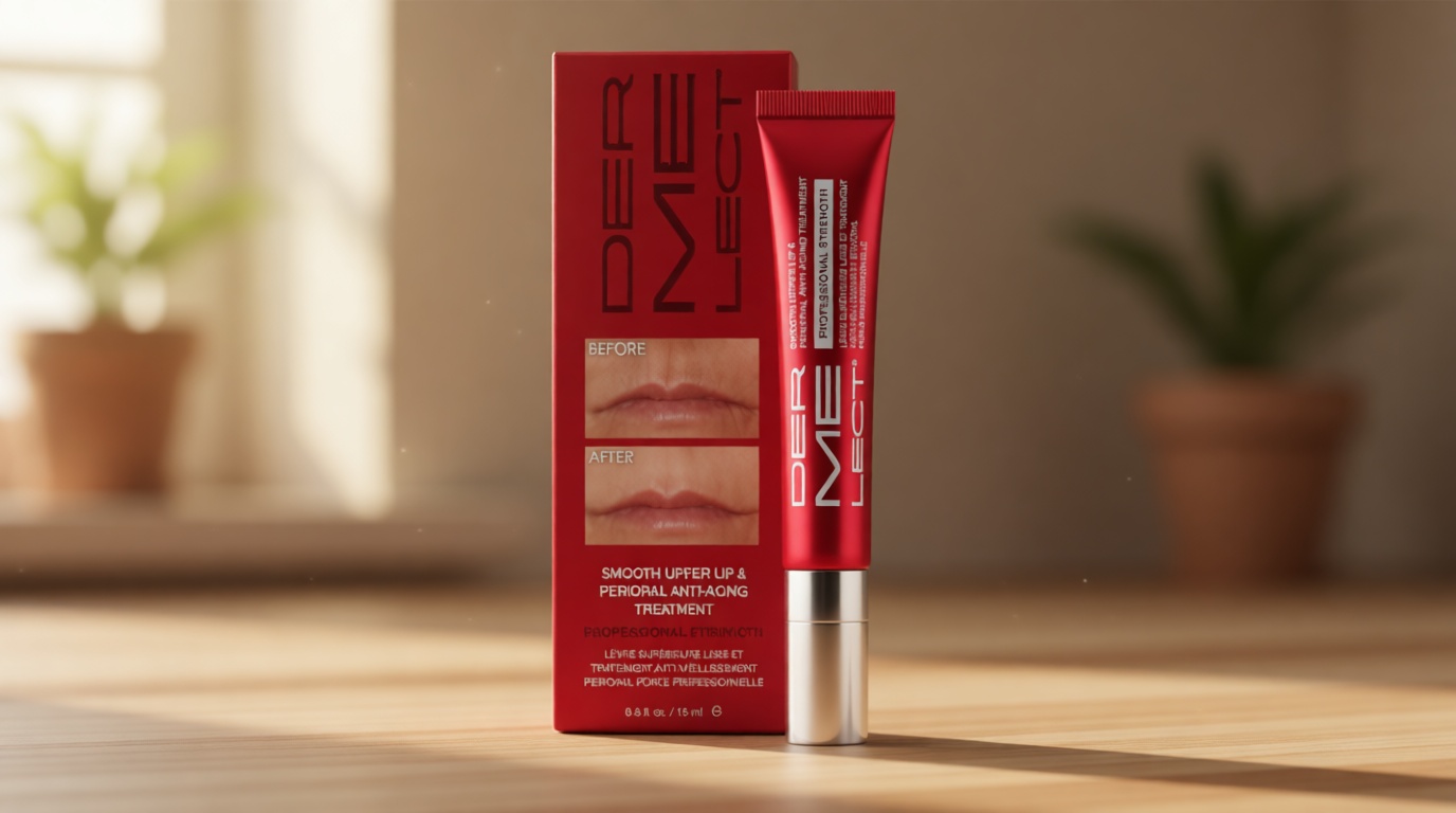 Dermelect Smooth Upper Lip & Perioral Anti-Aging Treatment - Professional Strength 15ml