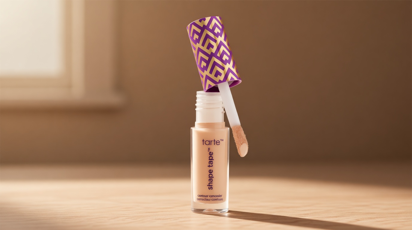 tarte shape tape concealer – Full-Coverage Creaseless Soft Matte Finish, Brightening Under-Eye & Face Makeup, 16hr Longwear, Vegan & Cruelty-Free