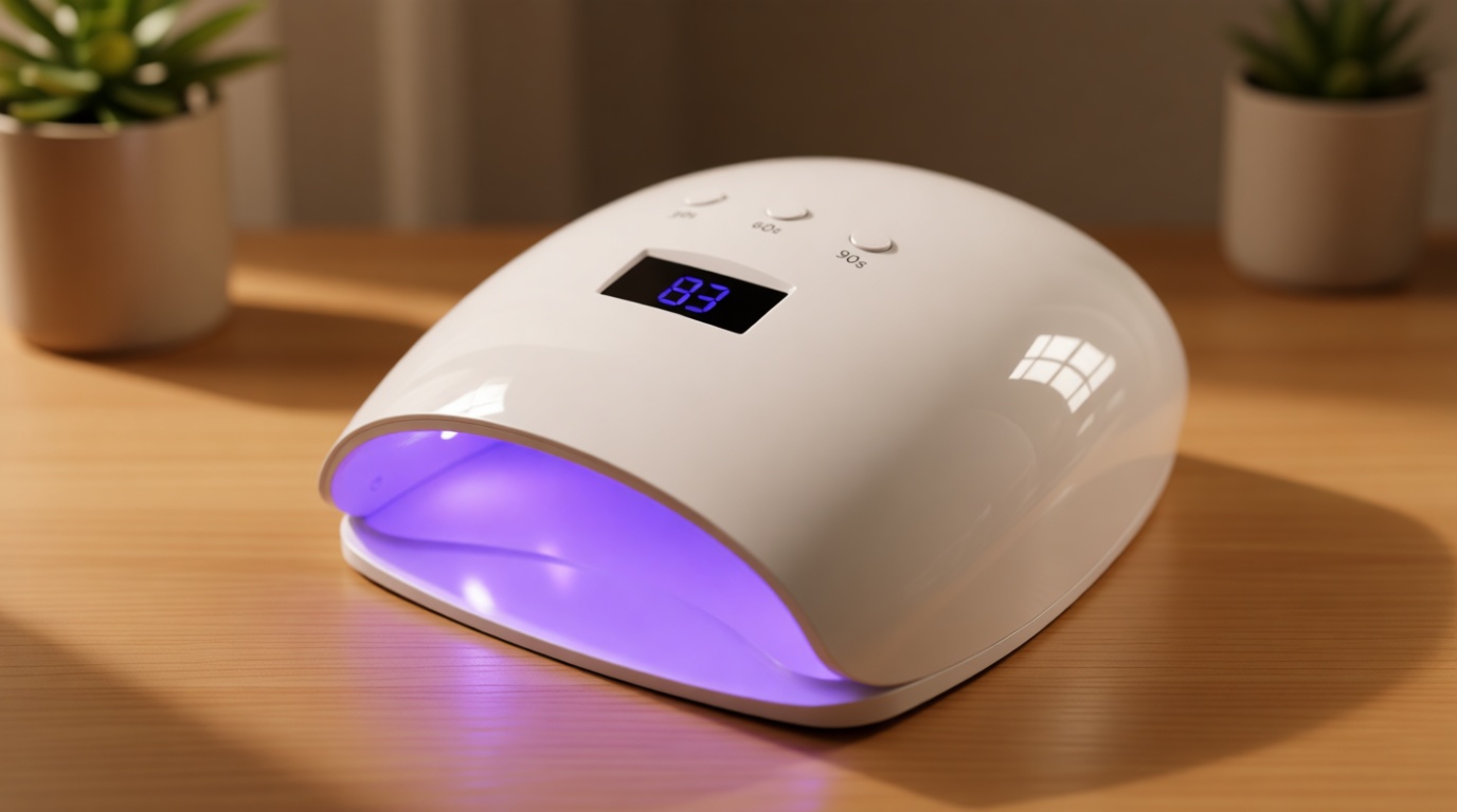 MelodySusie Professional UV LED Nail Lamp, P-Plus30I High Efficient Nail Dryer with 3 Timers & Detachable Base Cures All Hard Gels, Especially Rhinestone Glue, Solid & Liner Gel Polishes
