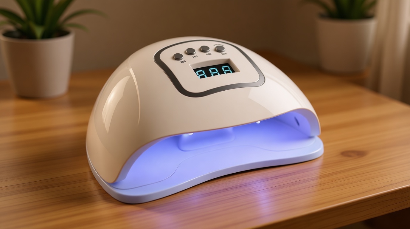 JODSONE U V LED Nail Lamp, Nail Dryer for Gel Polish, Led Light with Automatic Sensor & 4 Timers