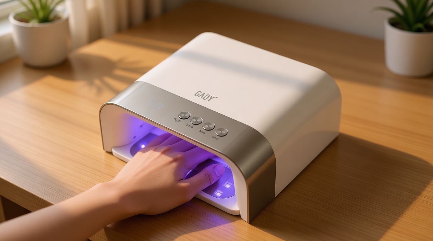 GAOY Professional UV Nail Lamp, Big Cavity Design for Long Nails, 36 LED Fast Curing Light with Infrared Sensor for Salon Gel and Acrylic Polish