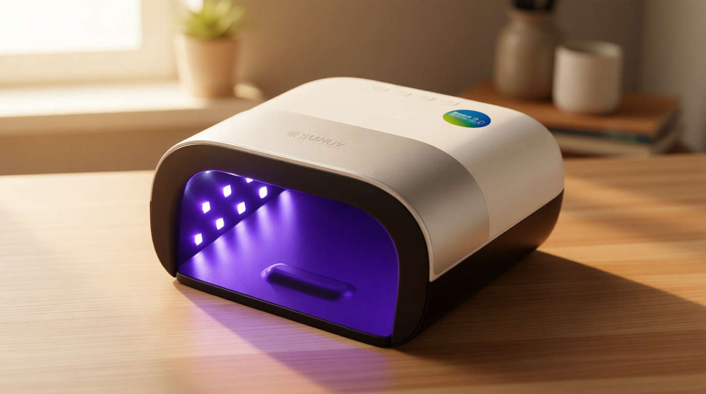 SUNUV SUN3 Professional UV Light for Gel Nails, LED Nail Lamp for Gel Polish with 4-Timer and Sensor, 39 PCS LED Beads, UV Dryer for Salon Home Gift for Woman Mom Girl