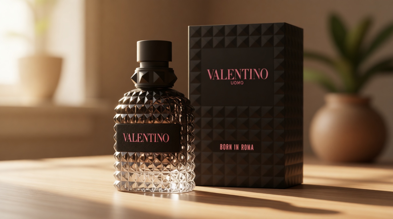 Valentino Uomo Born In Roma For Men EDT 1.7 Fl Oz