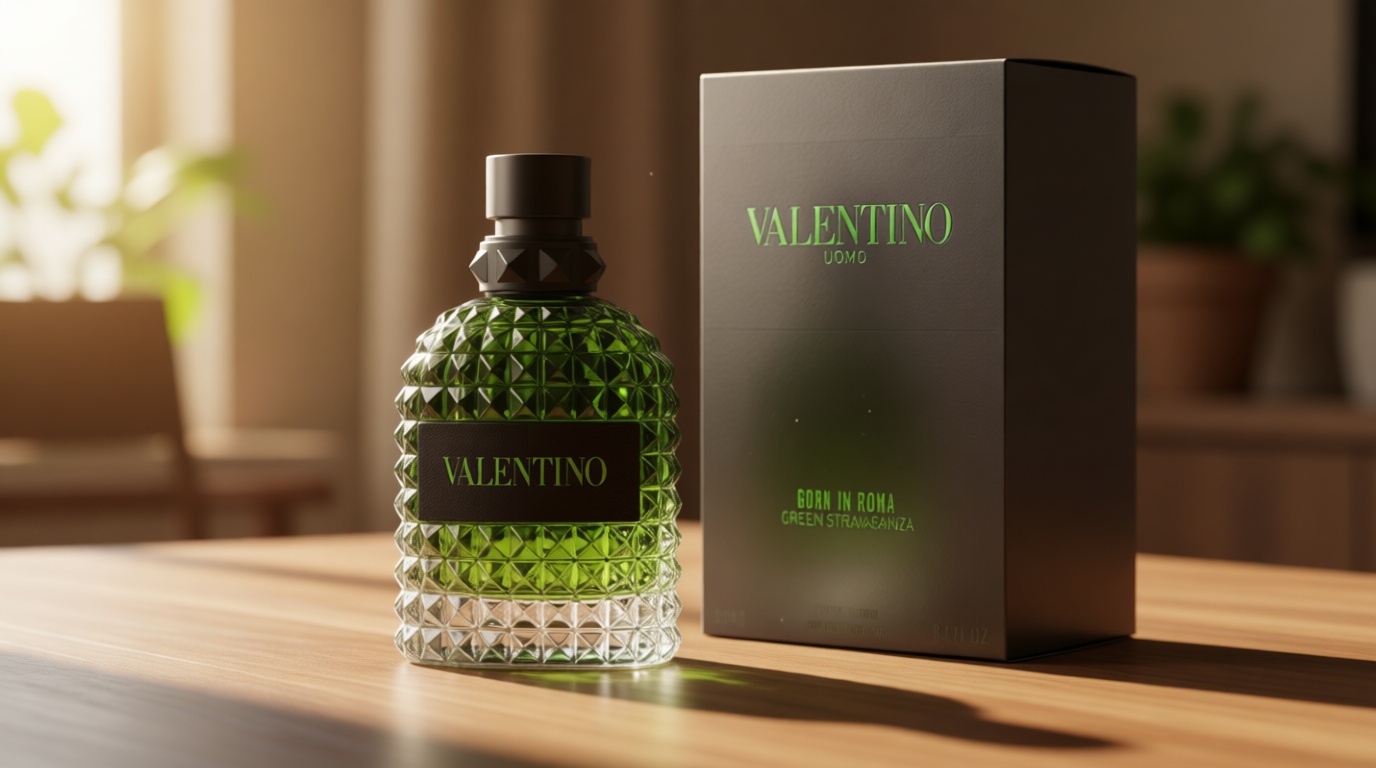 Valentino Uomo Born In Roma Green Stravaganza by Valentino for Men - 3.4 oz EDT Spray