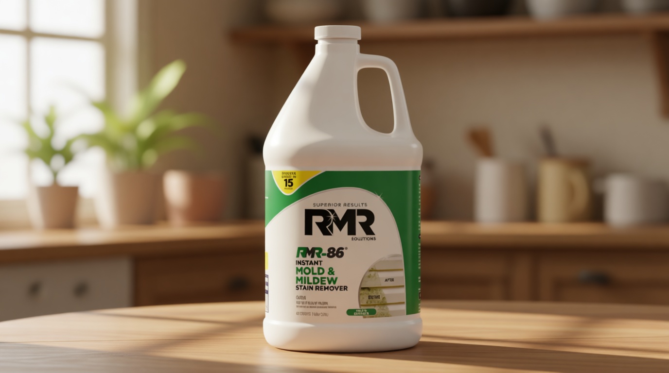 RMR-86 Instant Mold and Mildew Stain Remover Spray - Scrub Free Formula, 1 Gallon