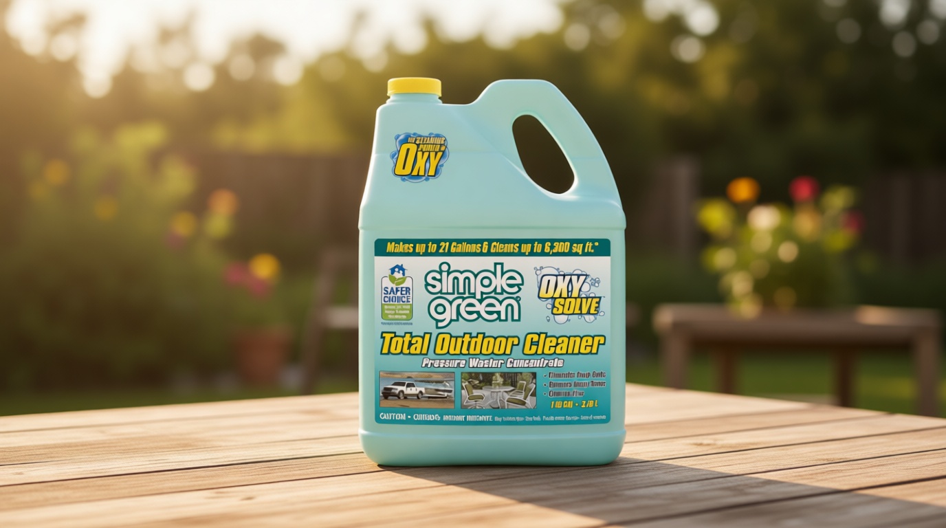Simple Green 1 Gal. Oxy Solve Total Outdoor Pressure Washer Concentrate 2310000418230 U.S. EPA Safer Choice