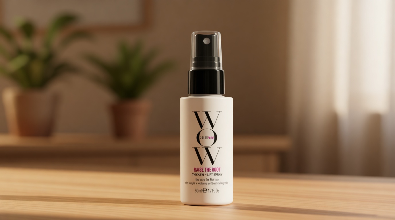 COLOR WOW Raise the Root Thicken + Lift Spray - All-Day Volume for Fine, Flat Hair without dulling color