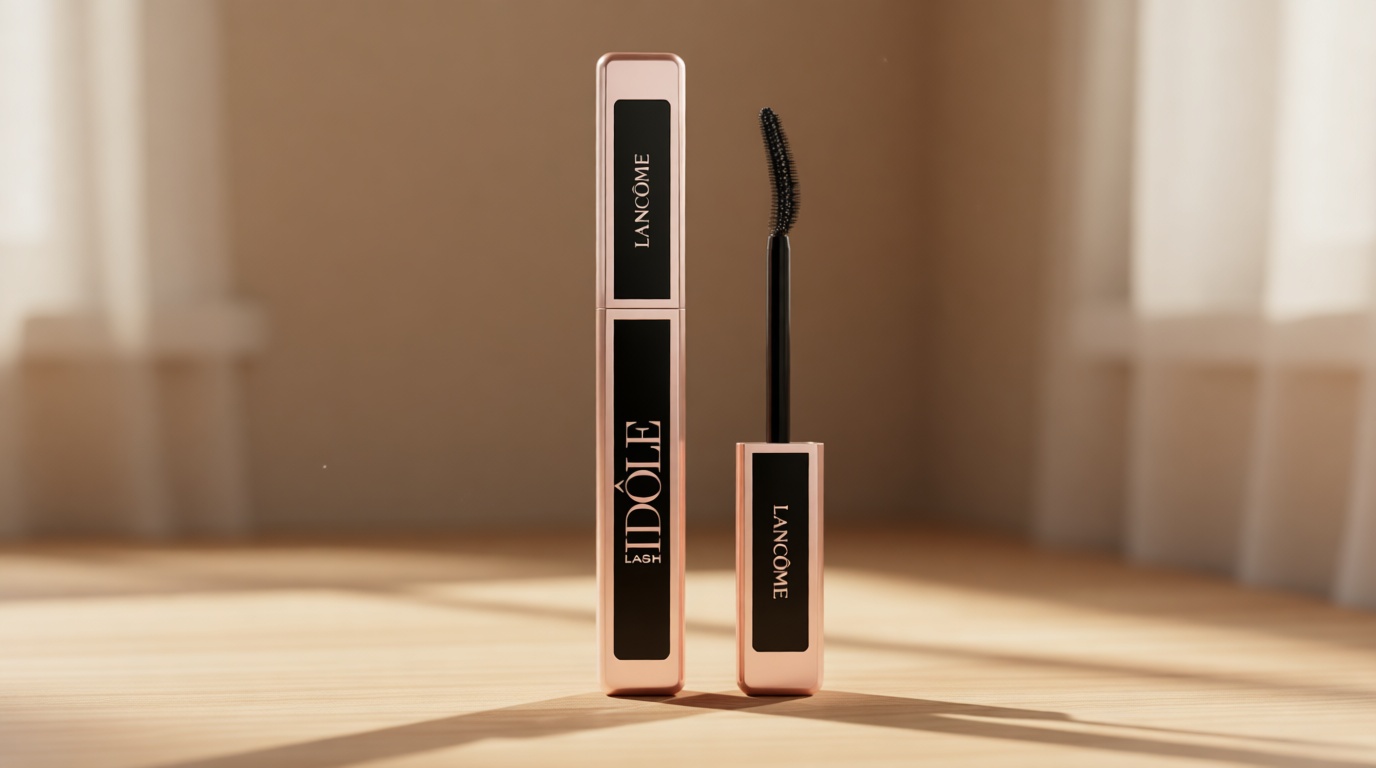 Lancôme Lash Idôle Lash-Lifting & Volumizing Mascara - Black Mascara for Instant Volume, Length & Lift - Smudge Proof & Up To 24H Wear - Black