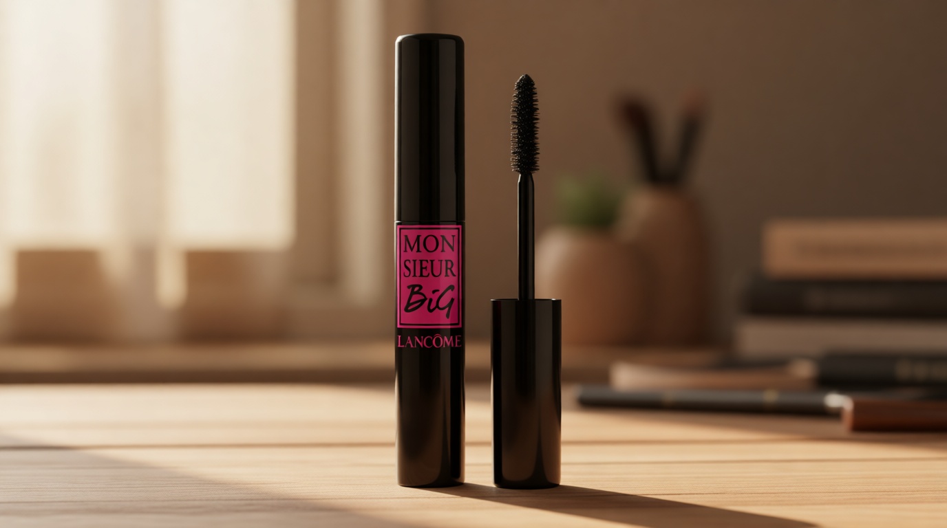 Lancôme Monsieur Big Volumizing Mascara for up to 12x More Volume & 24H Wear - False Lash Effect - Black