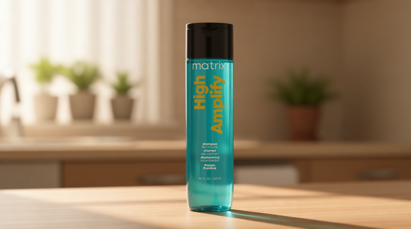 Matrix High Amplify Volumizing Shampoo - Instant Lift, Lasting Volume & Strengthening, Silicone-Free, Boost Structure in Fine, Thin & Limp Hair