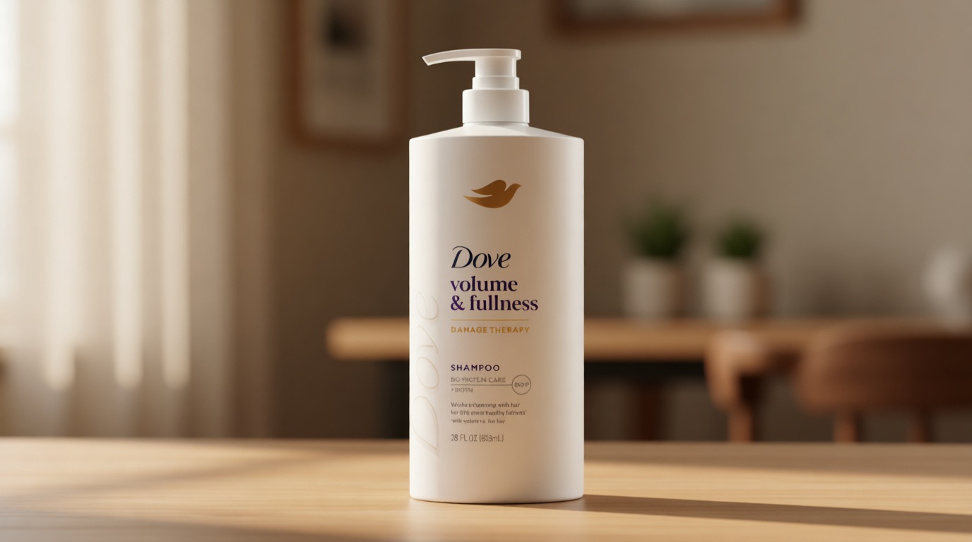 Dove Shampoo Volume & Fullness for Fine, Thin Hair with Bio-Protein Care Technology and Biotin 28 Fl Oz