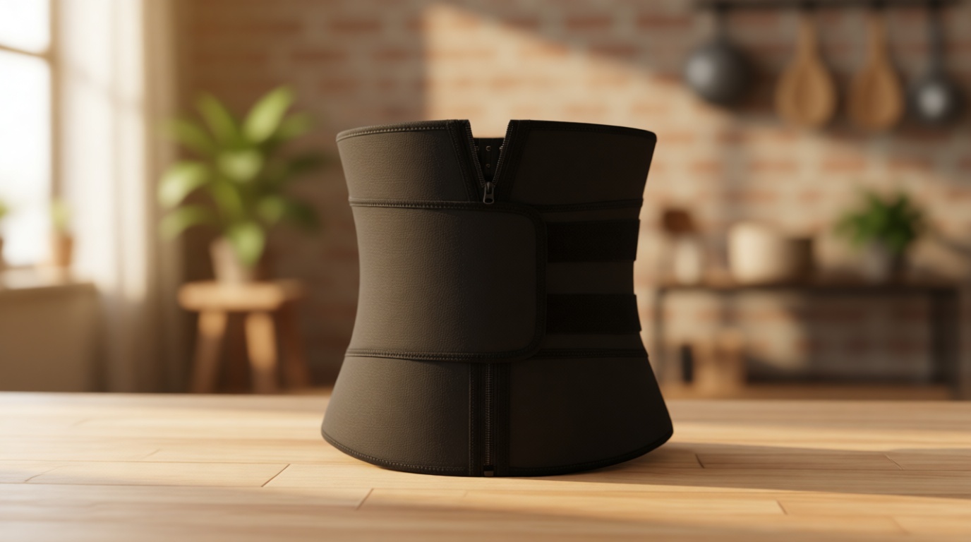 HOPLYNN Neoprene Sweat Waist Trainer Corset Trimmer Shaper Belt for Women