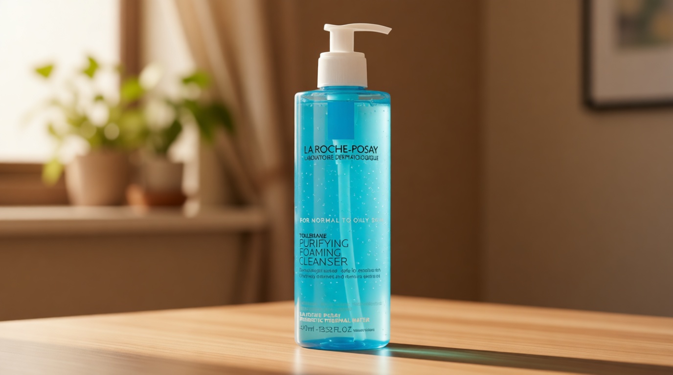 La Roche-Posay Toleriane Purifying Foaming Facial Cleanser, Oil Free Face Wash for Women & Men with Niacinamide + Ceramides, Pore Cleanser Safe For Sensitive Skin, Won’t Dry Out Skin, Soap Free