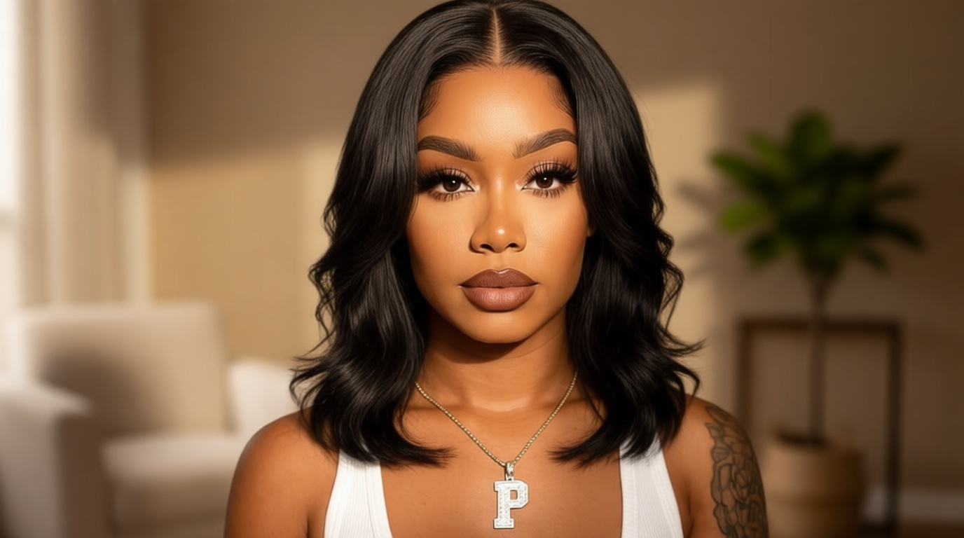 Douyin Glueless Wigs Human Hair Pre Plucked Pre Cut Wear and Go Drawstring Body Wave 2x6 Hd Lace Closure 14 Inch Middle Part Bob Wig Human Hair Short 180 Dentisty Lace Front Wigs for Black Women