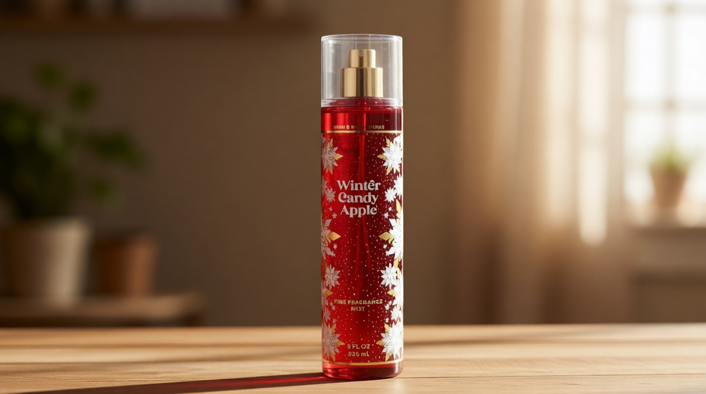 Bath and Body Works Fine Fragrance Mist Winter Candy Apple, 8.0 Fl Oz