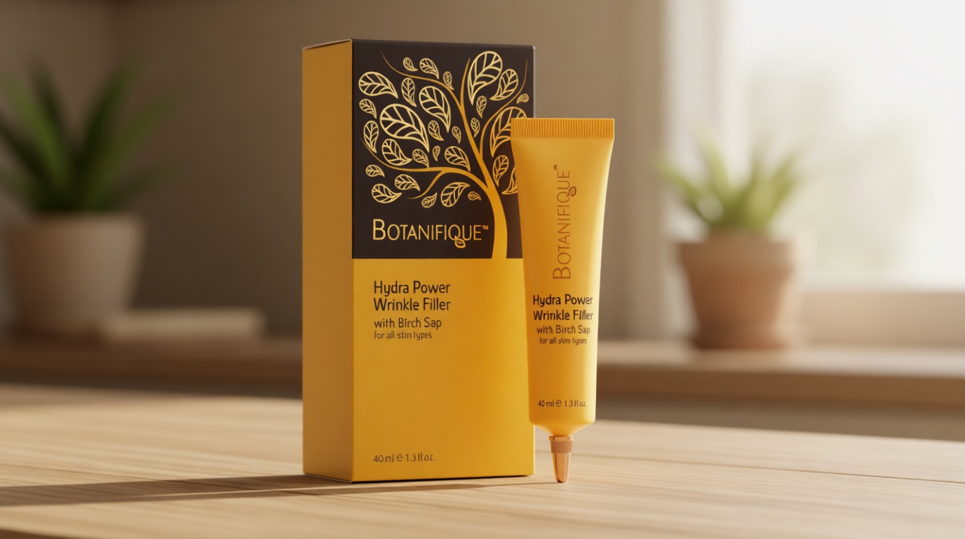 Deep Wrinkle Filler for Face – Collagen-Infused Cream with Birch Tree Sap, Jojoba & Avocado – Targets Fine Lines & Wrinkles – Suitable for All Skin Types – 1.3 fl oz