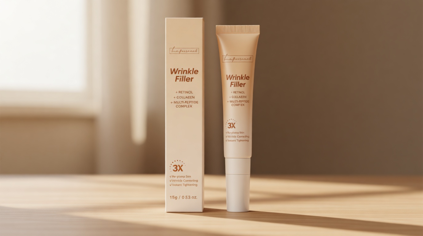 LA.PERSONAL Wrinkle Filler for Deep Wrinkles & Fine Lines, Instant Eye Face Lift Cream, Rapid Under Eye Bags Smile Lines Puffiness with Collagen & Multi-Peptide Complex 0.53 Oz