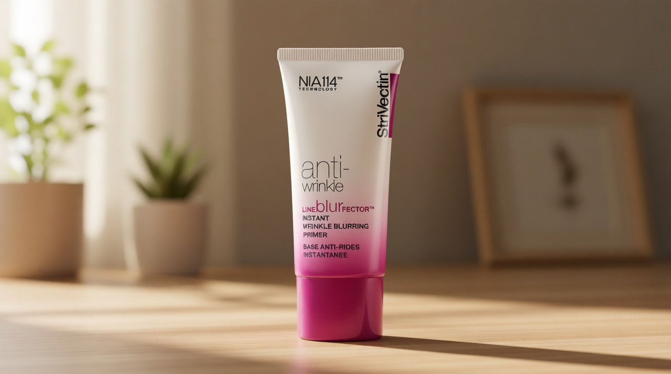 StriVectin Line BlurFector™ Instant Wrinkle Blurring Primer, skin primer to help blur and fill the look of wrinkles, makeup primer for smooth skin, 1 oz.