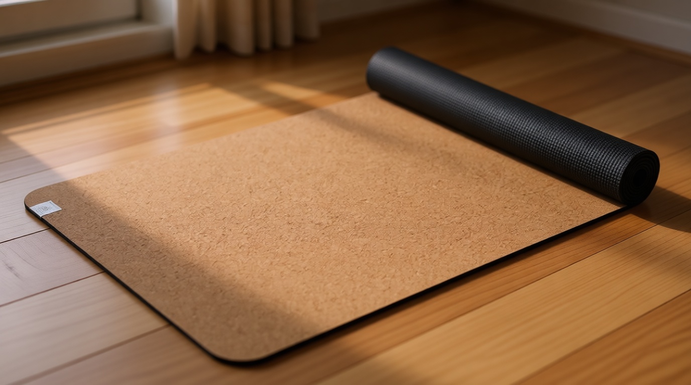 Gaiam Yoga Mat - Premium Solid Thick Non Slip Exercise & Fitness Mat for All Types of Yoga, Pilates & Floor Workouts